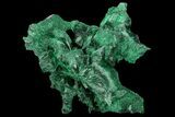 Silky Fibrous Malachite Cluster - Congo #81754-1